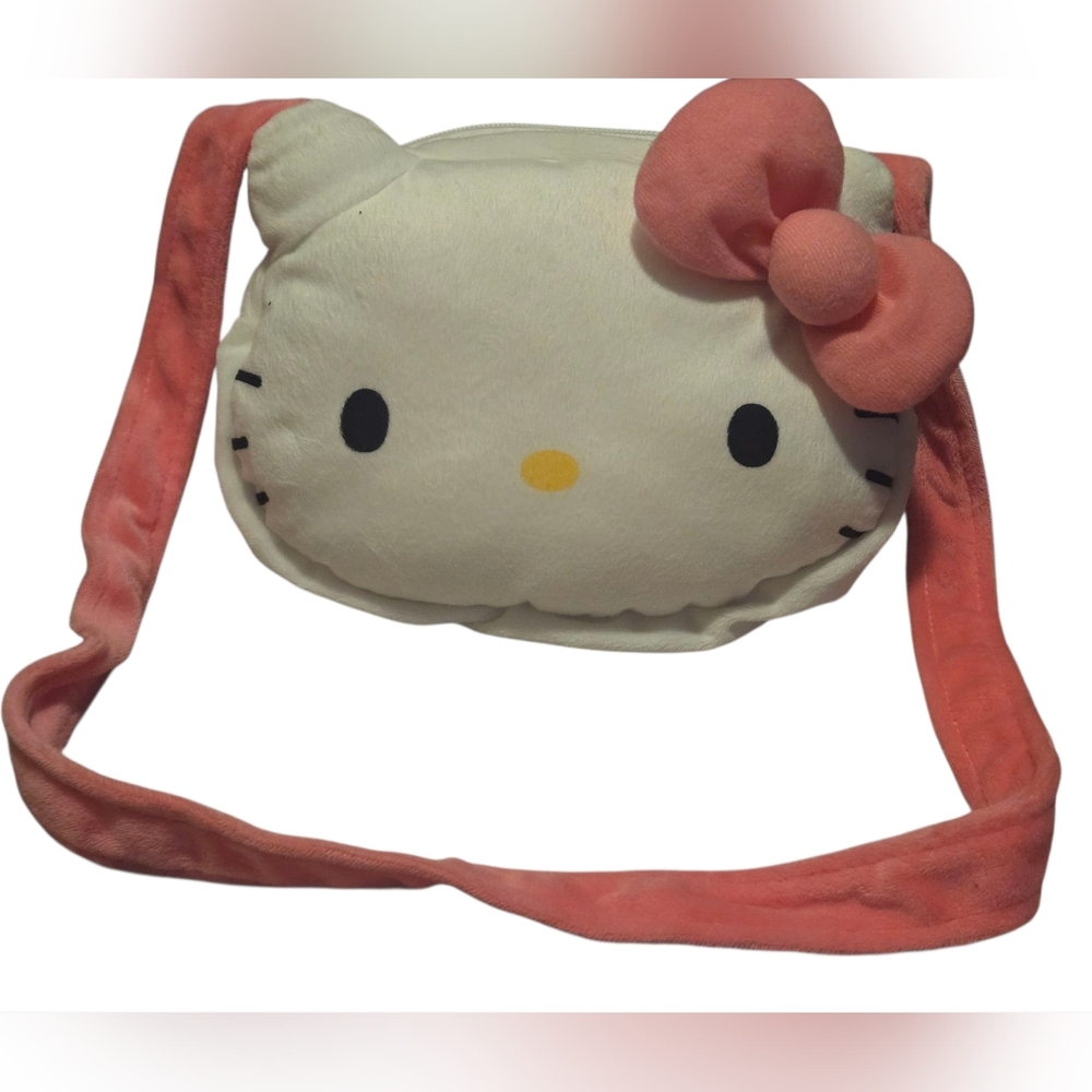 Hello Kitty Plush Bag with Pink Bow
